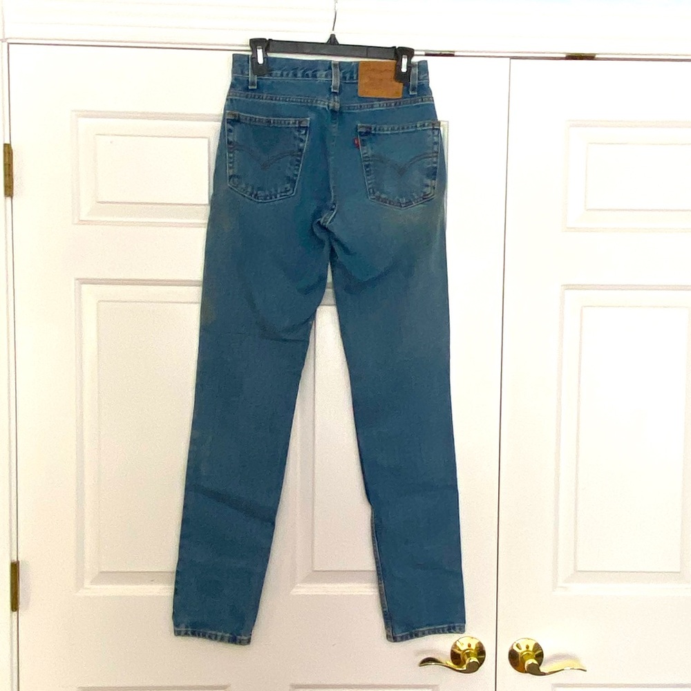 Vintage Levi 512 Denim Blue Jeans